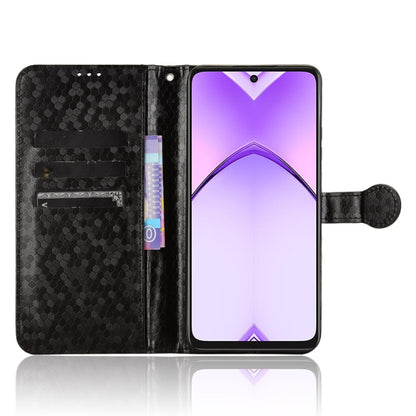 Honeycomb Dot Texture Leather Phone Case, For OPPO A3x 5G India, For OPPO Reno12 F, For OPPO A3 Pro India, For OPPO Reno12 Pro 5G Global