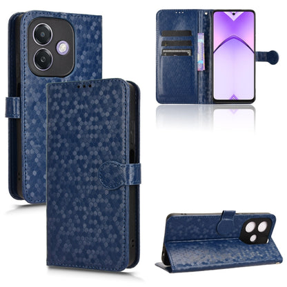 Honeycomb Dot Texture Leather Phone Case, For OPPO Find X8, For OPPO A3x 5G India, For OPPO Reno12 F, For OPPO A3 Pro India