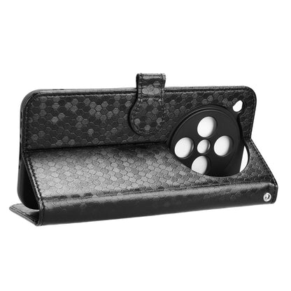 Honeycomb Dot Texture Leather Phone Case, For OPPO Find X8, For OPPO A3x 5G India, For OPPO Reno12 F, For OPPO A3 Pro India
