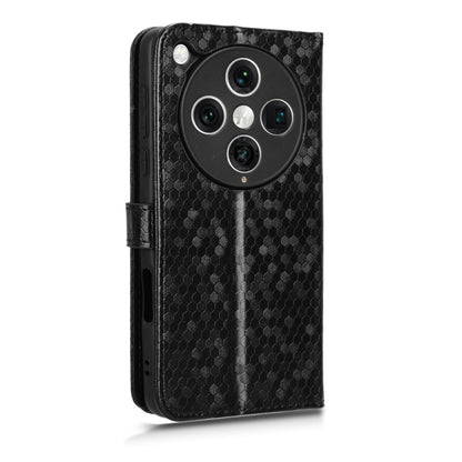 Honeycomb Dot Texture Leather Phone Case, For OPPO Find X8 Pro