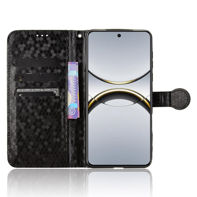 Honeycomb Dot Texture Leather Phone Case, For OPPO Find X8 Pro