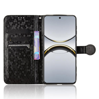 Honeycomb Dot Texture Leather Phone Case, For OPPO Find X8 Pro