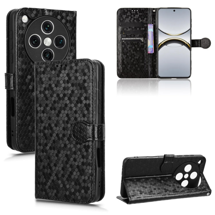 Honeycomb Dot Texture Leather Phone Case, For OPPO Find X7 Ultra, For OPPO A79 5G Global / A2, For OPPO Find X8 Pro