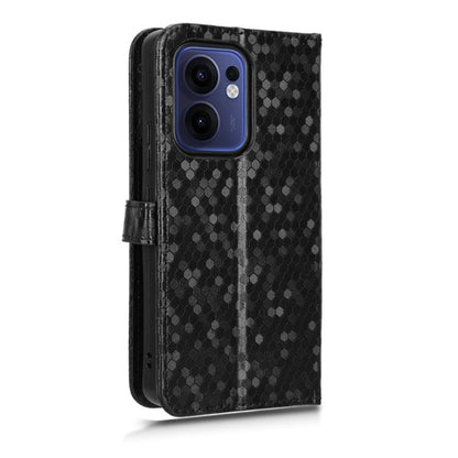 Honeycomb Dot Texture Leather Phone Case, For OPPO Reno13 F 4G / 5G, For OPPO Find X8, For OPPO A3x 5G India, For OPPO Reno12 F