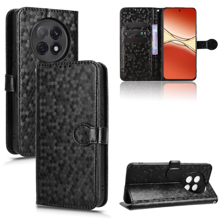 Honeycomb Dot Texture Leather Phone Case, For OPPO F29 Pro 5G, For OPPO F29 5G, For OPPO Reno13 F 4G / 5G, For OPPO Find X8