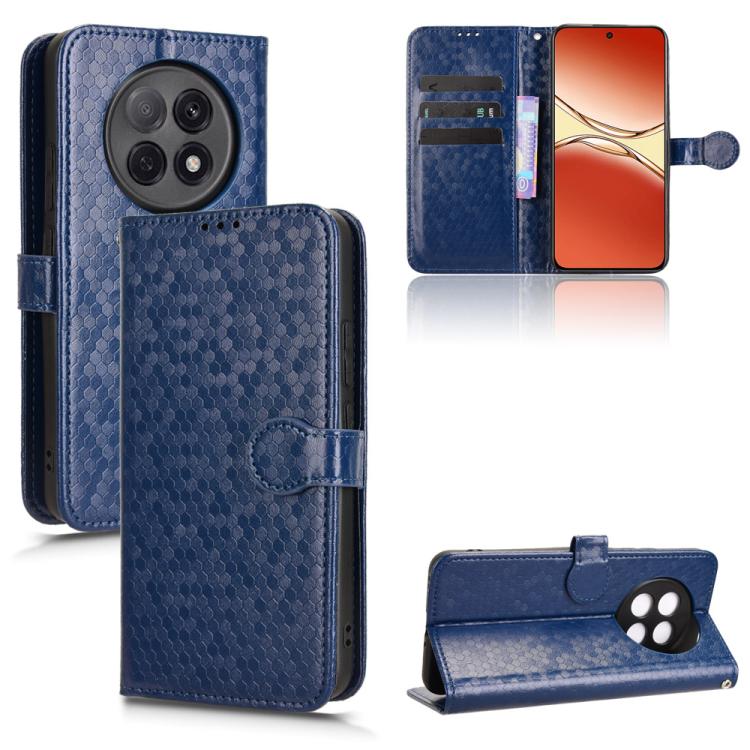 Honeycomb Dot Texture Leather Phone Case, For OPPO F29 Pro 5G, For OPPO F29 5G, For OPPO Reno13 F 4G / 5G, For OPPO Find X8