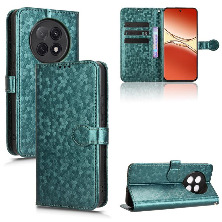 Honeycomb Dot Texture Leather Phone Case, For OPPO F29 Pro 5G, For OPPO F29 5G, For OPPO Reno13 F 4G / 5G, For OPPO Find X8