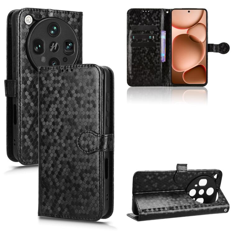Honeycomb Dot Texture Leather Phone Case, For OPPO Reno14 Global, For OPPO Find X8s+ 5G, For OPPO Find X8s 5G, For OPPO Find X8 Ultra 5G