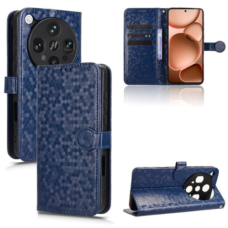 Honeycomb Dot Texture Leather Phone Case, For OPPO Reno14 Global, For OPPO Find X8s+ 5G, For OPPO Find X8s 5G, For OPPO Find X8 Ultra 5G