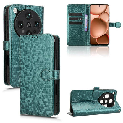 Honeycomb Dot Texture Leather Phone Case, For OPPO Reno14 Global, For OPPO Find X8s+ 5G, For OPPO Find X8s 5G, For OPPO Find X8 Ultra 5G