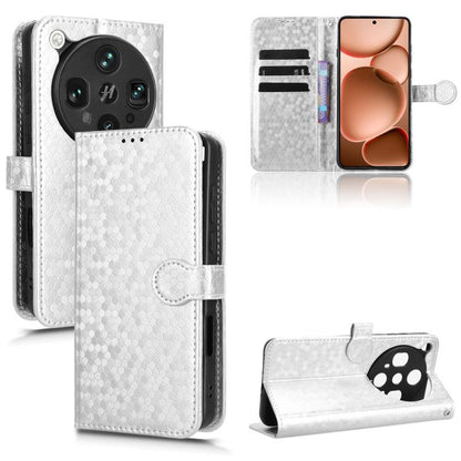 Honeycomb Dot Texture Leather Phone Case, For OPPO Reno14 Global, For OPPO Find X8s+ 5G, For OPPO Find X8s 5G, For OPPO Find X8 Ultra 5G