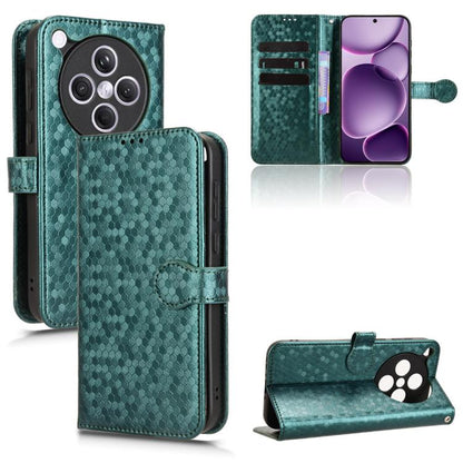 Honeycomb Dot Texture Leather Phone Case, For OPPO Reno14 Global, For OPPO Find X8s+ 5G, For OPPO Find X8s 5G, For OPPO Find X8 Ultra 5G