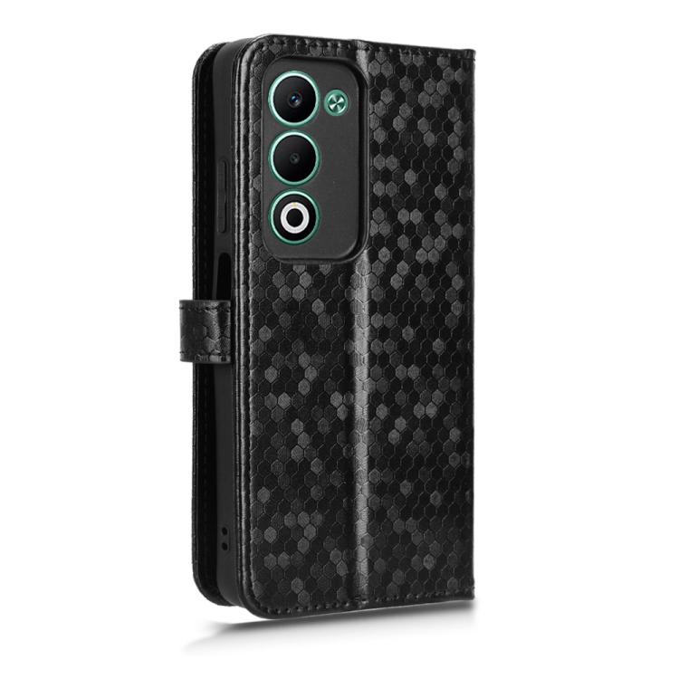 Honeycomb Dot Texture Leather Phone Case, For OPPO A5 5G / 4G Global, For OPPO Reno14 Pro Global, For OPPO Reno14 Global, For OPPO Find X8s+ 5G