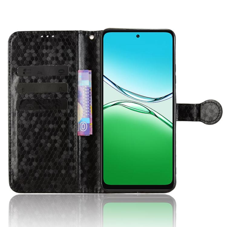 Honeycomb Dot Texture Leather Phone Case, For OPPO A5 5G / 4G Global, For OPPO Reno14 Pro Global, For OPPO Reno14 Global, For OPPO Find X8s+ 5G