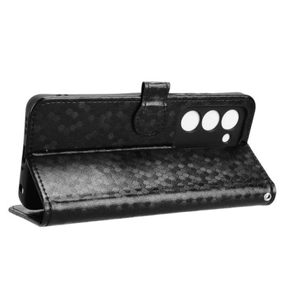 Honeycomb Dot Texture Leather Phone Case, For OPPO A5 5G / 4G Global, For OPPO Reno14 Pro Global, For OPPO Reno14 Global, For OPPO Find X8s+ 5G