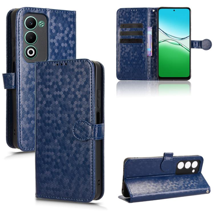 Honeycomb Dot Texture Leather Phone Case, For OPPO Reno14 F 5G, For OPPO A5x 5G / 4G Global, For OPPO A5 5G / 4G Global, For OPPO Reno14 Pro Global