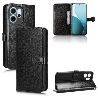 Honeycomb Dot Texture Leather Phone Case, For OPPO Find X9 Pro, For OPPO Reno14 F 5G, For OPPO A5x 5G / 4G Global, For OPPO A5 5G / 4G Global