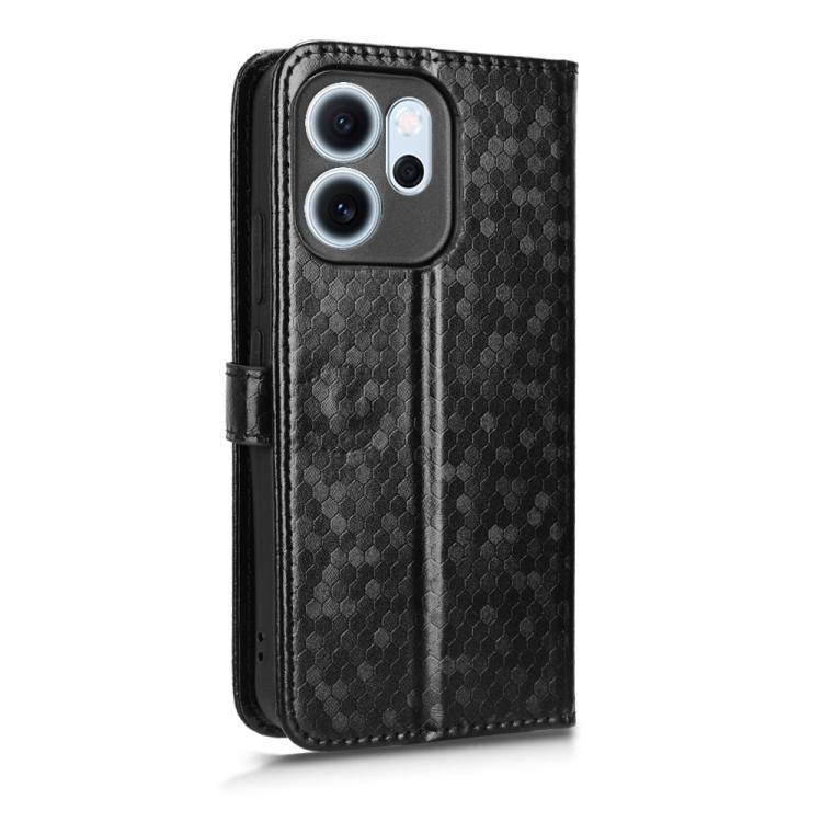 Honeycomb Dot Texture Leather Phone Case, For OPPO Reno14 F 5G, For OPPO A5x 5G / 4G Global, For OPPO A5 5G / 4G Global, For OPPO Reno14 Pro Global