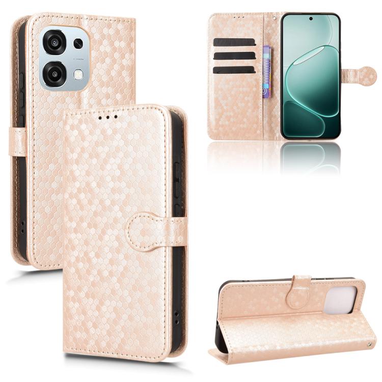 Honeycomb Dot Texture Leather Phone Case, For OPPO Reno15 5G Global, For OPPO Find X9, For OPPO A6 Pro 4G / 5G Global / F31 5G, For OPPO F31 Pro 5G