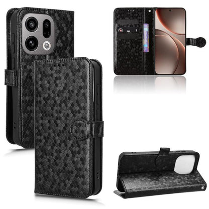 Honeycomb Dot Texture Leather Phone Case, For OPPO Find X9, For OPPO A6 Pro 4G / 5G Global / F31 5G, For OPPO F31 Pro 5G, For OPPO Find X9 Pro