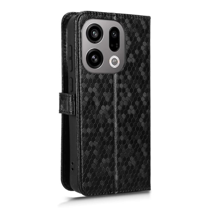 Honeycomb Dot Texture Leather Phone Case, For OPPO Find X9, For OPPO A6 Pro 4G / 5G Global / F31 5G, For OPPO F31 Pro 5G, For OPPO Find X9 Pro