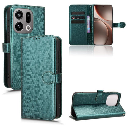 Honeycomb Dot Texture Leather Phone Case, For OPPO Find X9, For OPPO A6 Pro 4G / 5G Global / F31 5G, For OPPO F31 Pro 5G, For OPPO Find X9 Pro