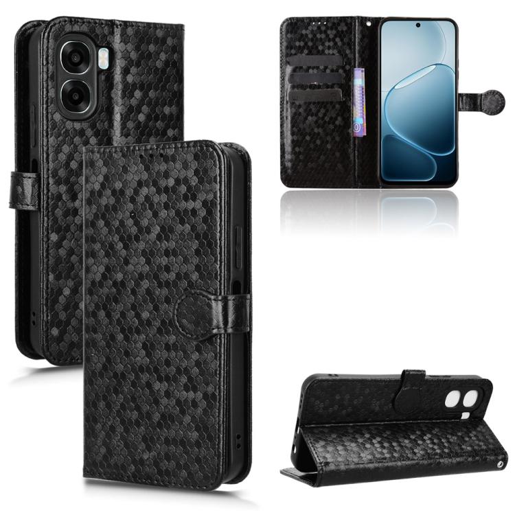 Honeycomb Dot Texture Leather Phone Case, For OPPO A6s 5G / A6 5G Global, For OPPO Reno15 F 5G, For OPPO Reno15 Pro Max 5G Global, For OPPO A6x 4G / 5G Global