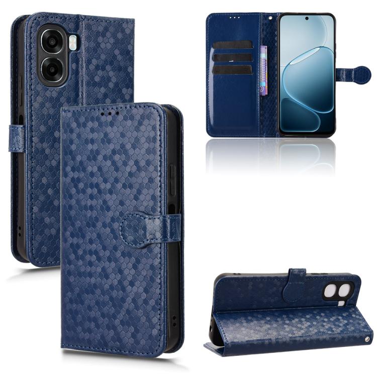Honeycomb Dot Texture Leather Phone Case, For OPPO A6s 5G / A6 5G Global, For OPPO Reno15 F 5G, For OPPO Reno15 Pro Max 5G Global, For OPPO A6x 4G / 5G Global