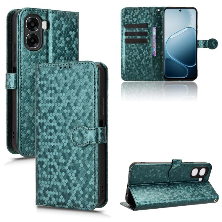 Honeycomb Dot Texture Leather Phone Case, For OPPO A6s 5G / A6 5G Global, For OPPO Reno15 F 5G, For OPPO Reno15 Pro Max 5G Global, For OPPO A6x 4G / 5G Global