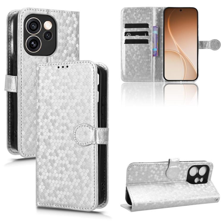 Honeycomb Dot Texture Leather Phone Case, For OPPO Reno15 F 5G, For OPPO Reno15 Pro Max 5G Global, For OPPO A6x 4G / 5G Global, For OPPO Reno15 Pro 5G Global