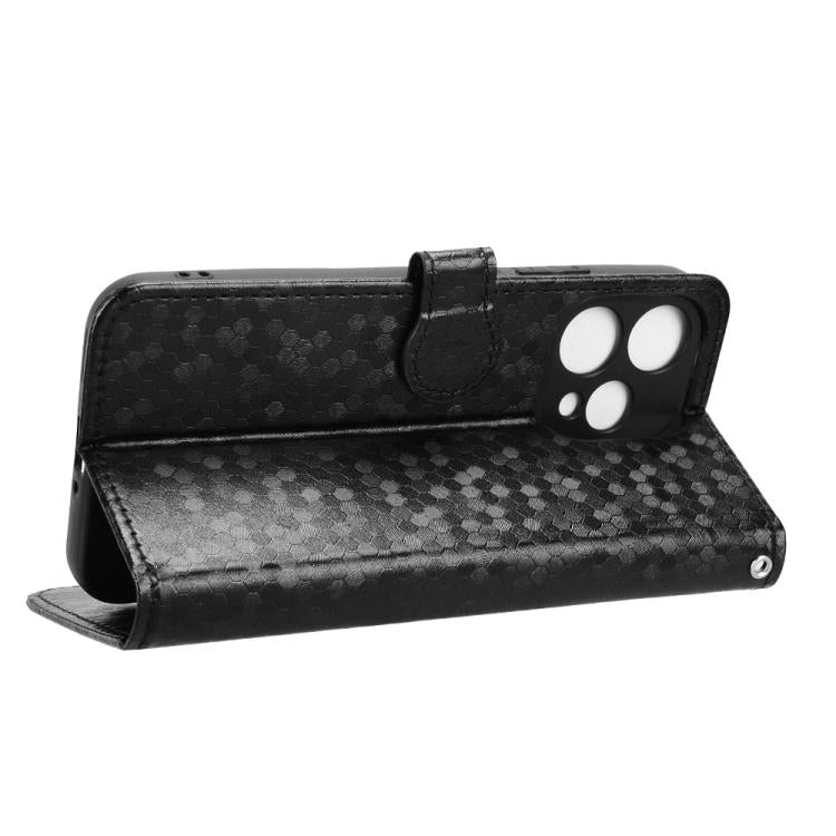 Honeycomb Dot Texture Leather Phone Case, For OPPO Reno15 5G Global, For OPPO Find X9, For OPPO A6 Pro 4G / 5G Global / F31 5G, For OPPO F31 Pro 5G