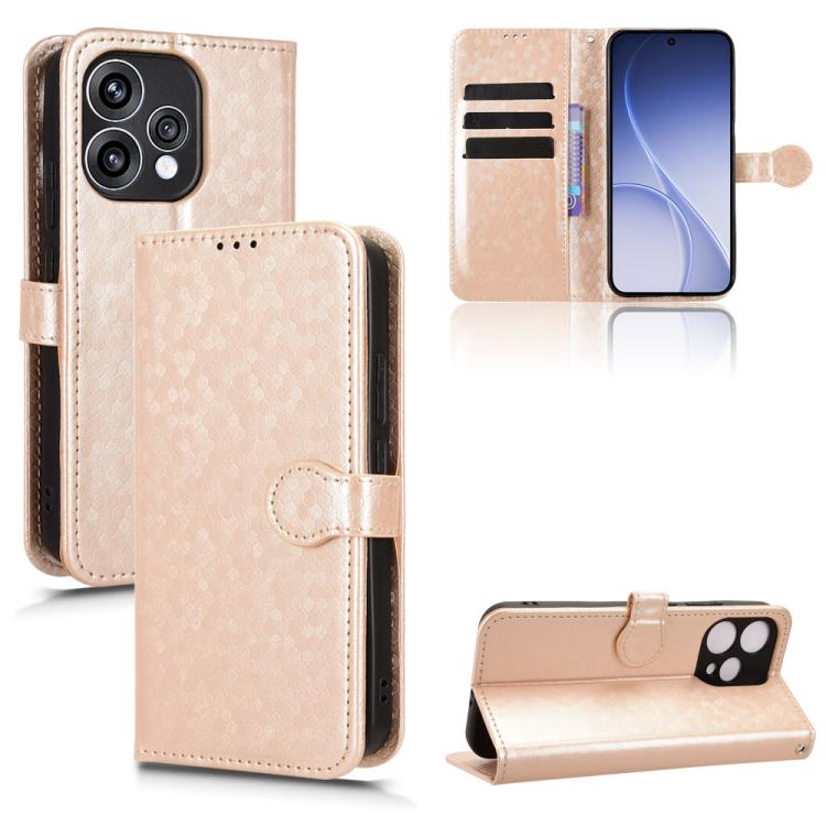 Honeycomb Dot Texture Leather Phone Case, For OPPO Reno15 5G Global, For OPPO Find X9, For OPPO A6 Pro 4G / 5G Global / F31 5G, For OPPO F31 Pro 5G