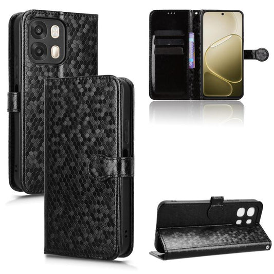 Honeycomb Dot Texture Leather Phone Case, For OPPO A6s 5G / A6 5G Global, For OPPO Reno15 F 5G, For OPPO Reno15 Pro Max 5G Global, For OPPO A6x 4G / 5G Global