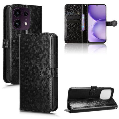 Honeycomb Dot Texture Leather Phone Case, For OPPO F35 Pro 5G / A7 Pro Max, For OPPO Reno16 F 5G / Reno16 FS 5G, For OPPO Reno15 A 5G, For OPPO Reno16 Pro 5G / Reno16 5G Global