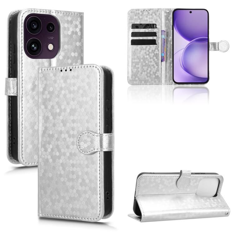 Honeycomb Dot Texture Leather Phone Case, For OPPO F35 Pro 5G / A7 Pro Max, For OPPO Reno16 F 5G / Reno16 FS 5G, For OPPO Reno15 A 5G, For OPPO Reno16 Pro 5G / Reno16 5G Global