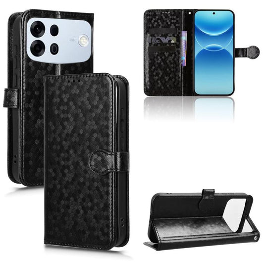 Honeycomb Dot Texture Leather Phone Case, For OPPO F35 Pro 5G / A7 Pro Max, For OPPO Reno16 F 5G / Reno16 FS 5G, For OPPO Reno15 A 5G, For OPPO Reno16 Pro 5G / Reno16 5G Global