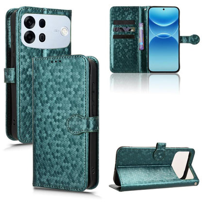Honeycomb Dot Texture Leather Phone Case, For OPPO F35 Pro 5G / A7 Pro Max, For OPPO Reno16 F 5G / Reno16 FS 5G, For OPPO Reno15 A 5G, For OPPO Reno16 Pro 5G / Reno16 5G Global