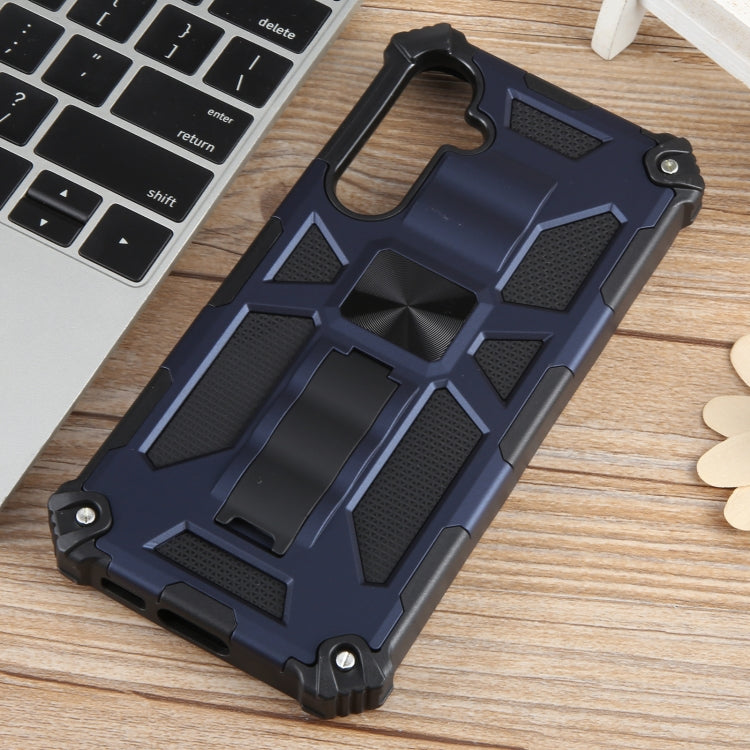 Armor Shockproof TPU + PC Magnetic Phone Case with Holder