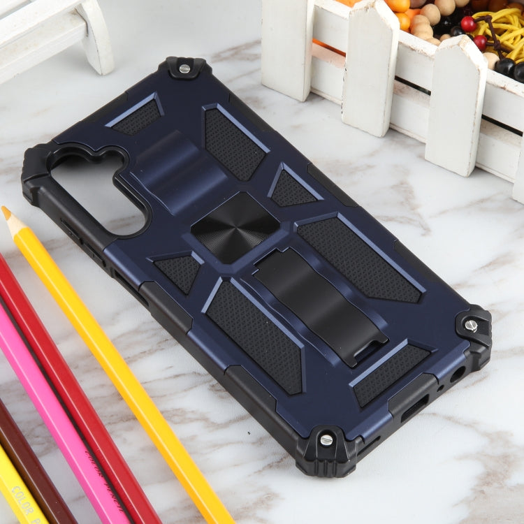 Armor Shockproof TPU + PC Magnetic Phone Case with Holder