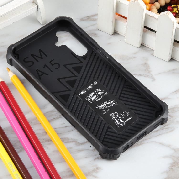 Armor Shockproof TPU + PC Magnetic Phone Case with Holder