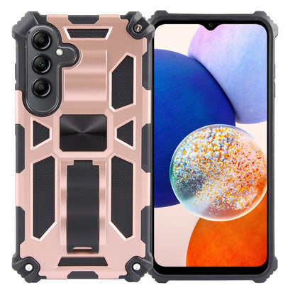 Armor Shockproof TPU + PC Magnetic Phone Case with Holder