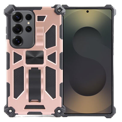 Armor Shockproof TPU + PC Magnetic Phone Case with Holder