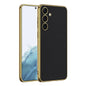 GKK Plating TPU + Leather Full Coverage Phone Case, For Samsung Galaxy S24 Ultra 5G, For Samsung Galaxy S24+ 5G, For Samsung Galaxy S24 5G