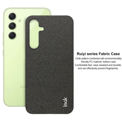 imak Ruiyi Series Cloth Texture PU + PC Phone Case, For Samsung Galaxy A55 5G, For Samsung Galaxy A35 5G, For Samsung Galaxy S24 Ultra 5G, For Samsung Galaxy S24+ 5G, For Samsung Galaxy S24 5G, For Samsung Galaxy S23 FE 5G, For Samsung Galaxy A34 5G   ...