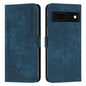 Skin Feel Stripe Pattern Leather Phone Case with Lanyard, For Google Pixel 10 / 10 Pro, For Google Pixel 9a, For Google Pixel 8a