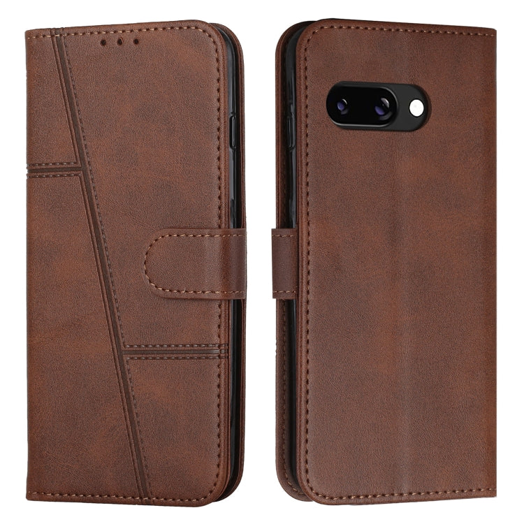Stitching Calf Texture Buckle Leather Phone Case, For Google Pixel 10 / 10 Pro, For Google Pixel 9a, For Google Pixel 8a