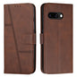 Stitching Calf Texture Buckle Leather Phone Case, For Google Pixel 10 / 10 Pro, For Google Pixel 9a, For Google Pixel 8a