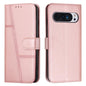 Stitching Calf Texture Buckle Leather Phone Case, For Google Pixel 10 / 10 Pro, For Google Pixel 9a, For Google Pixel 8a