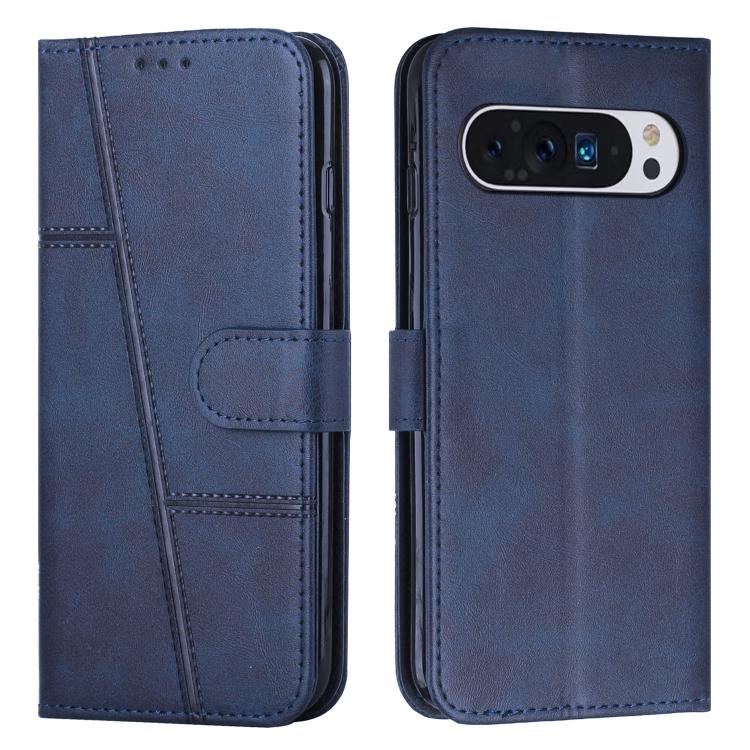 Stitching Calf Texture Buckle Leather Phone Case, For Google Pixel 10 / 10 Pro, For Google Pixel 9a, For Google Pixel 8a