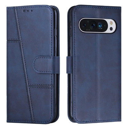 Stitching Calf Texture Buckle Leather Phone Case, For Google Pixel 10 / 10 Pro, For Google Pixel 9a, For Google Pixel 8a